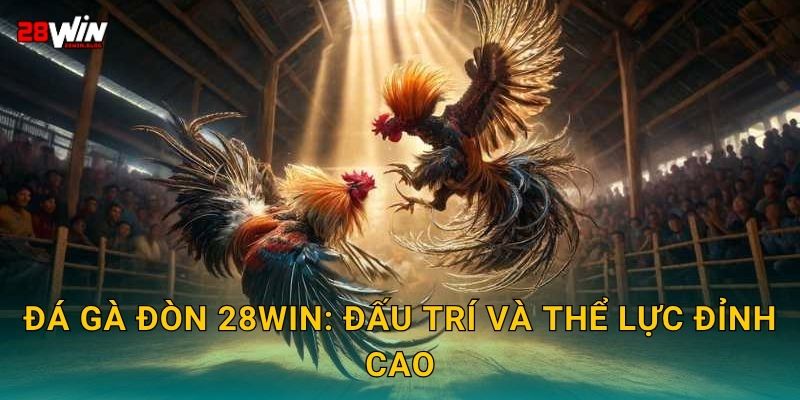 Đá gà đòn 28win: Đấu trí và thể lực đỉnh cao